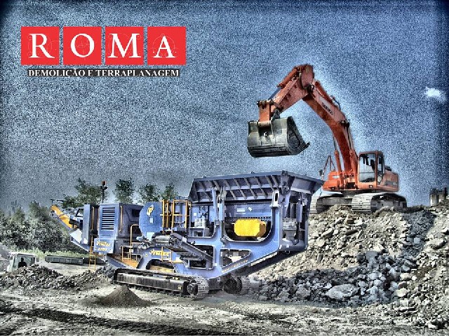 Foto 1 - Demolição e terraplenagem - demolidora roma